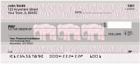 Glowing Safari Personal Checks | QBR-15