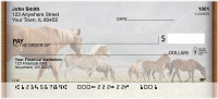 Horses On High Plains Personal Checks | QBR-18