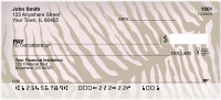 Pastel Zebra Personal Checks | QBR-21