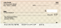 Plaid Pleaser Personal Checks | QBR-25