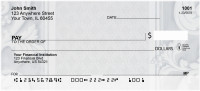 Classic Vintage Florish Personal Checks | QBR-40