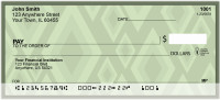 Geometric Diamonds and Stars Personal Checks | QBR-58