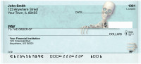 Girly Skull Fun Personal Checks | QBR-59