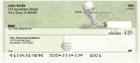 Girly Skull Fun Personal Checks | QBR-59
