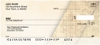 Golden Damask Personal Checks | QBR-60
