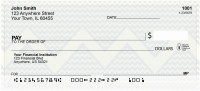 Modern Chevrons Personal Checks | QBR-71