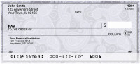 Paisley Blue Personal Checks | QBR-76