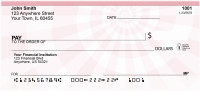 Pink Perspective Personal Checks | QBR-79