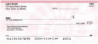 Pink Perspective Personal Checks | QBR-79