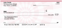 Pink Perspective Personal Checks | QBR-79