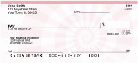Pink Perspective Personal Checks | QBR-79