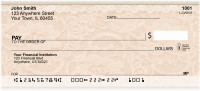 Romantic Lace Personal Checks | QBR-85