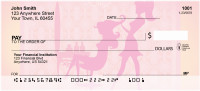 Girly Stylin' Personal Checks | QBR-87