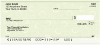 Swirly Curls Personal Checks | QBR-89