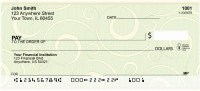 Swirly Curls Personal Checks | QBR-89