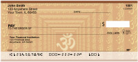 The Om Symbol Personal Checks | QBR-90