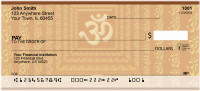 The Om Symbol Personal Checks | QBR-90