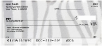 Zebra Stripes Personal Checks | QBR-96