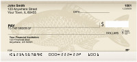 Fish Prints Personal Checks | QBS-10