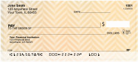 Happiness In Harringbone Personal Checks | QBS-13