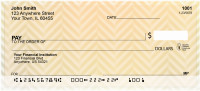 Happiness In Harringbone Personal Checks | QBS-13