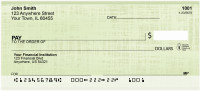 Lemon Lime Linen Personal Checks | QBS-18