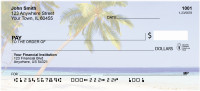 Palm Tree Paradise Personal Checks | SCE-22