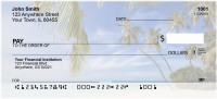 Palms On Beach Personal Checks | SCE-54