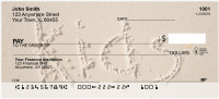 Messages In Sand Personal Checks | SCE-57