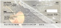 Falling Leaves On Water Personal Checks | SCE-64