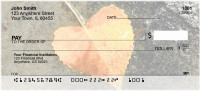 Falling Leaves On Water Personal Checks | SCE-64