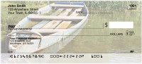 Vintage Fishing Boats Personal Checks | SCE-74