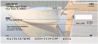 Vintage Fishing Boats Personal Checks | SCE-74