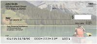 Mountain Lakes On Kayak Personal Checks | SCE-76