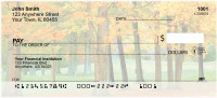 Golf Courses In Autumn Personal Checks | SPO-41