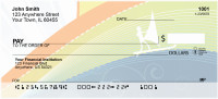 Windsurfing Abstract Personal Checks | SPO-60