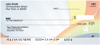Windsurfing Abstract Personal Checks | SPO-60
