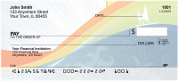 Windsurfing Abstract Personal Checks | SPO-60