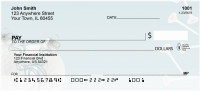 Golf Christmas Ornaments Personal Checks | SPO-69