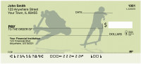 Skateboards Going Green Personal Checks | SPO-80