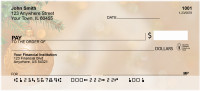 Christmas - Golden Simplicity Personal Checks | XMS-25
