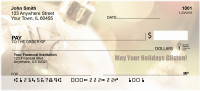 May Your Holidays Glisten Personal Checks | XMS-54
