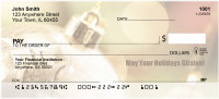 May Your Holidays Glisten Personal Checks | XMS-54