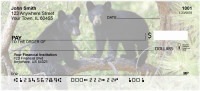Black Bear Cubs Personal Checks | ZANI-44