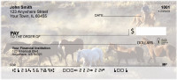 Wild Horse Roundup Personal Checks | ZANI-81