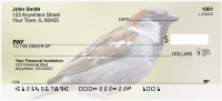 Sparrow In Spring Personal Checks | ZANJ-17