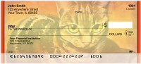 Cat Portrait Personal Checks | ZANK-25