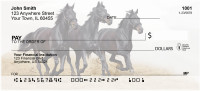 Black Stallions Personal Checks | ZANK-52