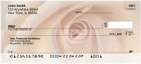 Peach Roses Personal Checks | ZFLO-39