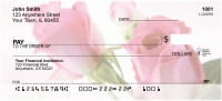 Pink Roses Personal Checks | ZFLO-40